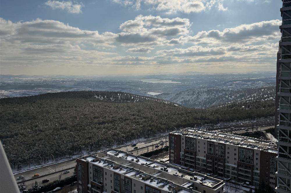 PARKORAN DA GÖL VE ORMAN MANZARALI MOBILYALI KİRALIK 4+1 DAİRE