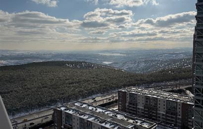 PARKORAN DA GÖL VE ORMAN MANZARALI MOBILYALI KİRALIK 4+1 DAİRE