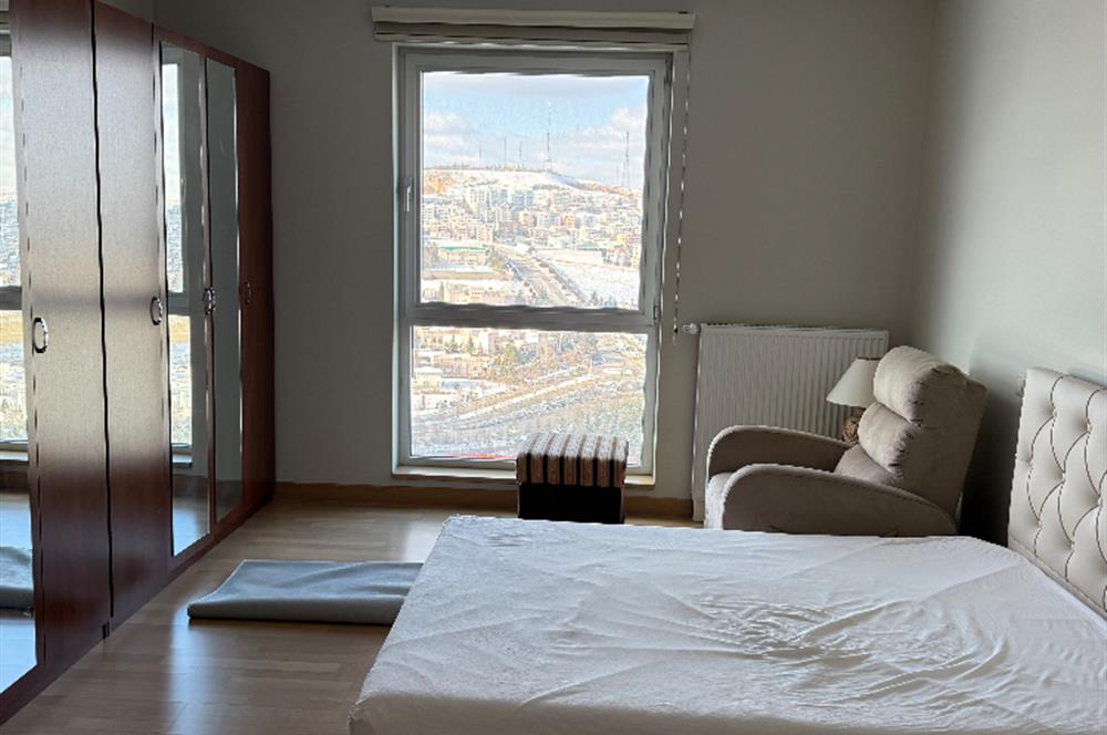 PARKORAN DA GÖL VE ORMAN MANZARALI MOBILYALI KİRALIK 4+1 DAİRE