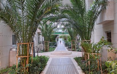 PARK ORAN SİTESİ, YEŞİLLE İÇ İÇE BAHÇE KATI, KİRALIK 1+1 DAİRE