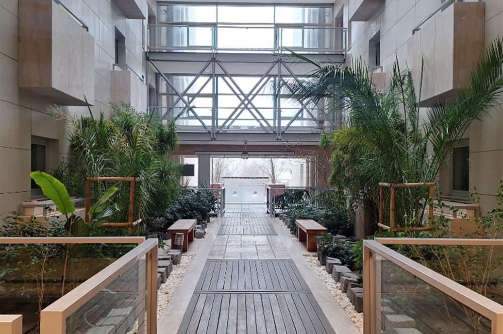 PARK ORAN SİTESİ, YEŞİLLE İÇ İÇE BAHÇE KATI, KİRALIK 1+1 DAİRE