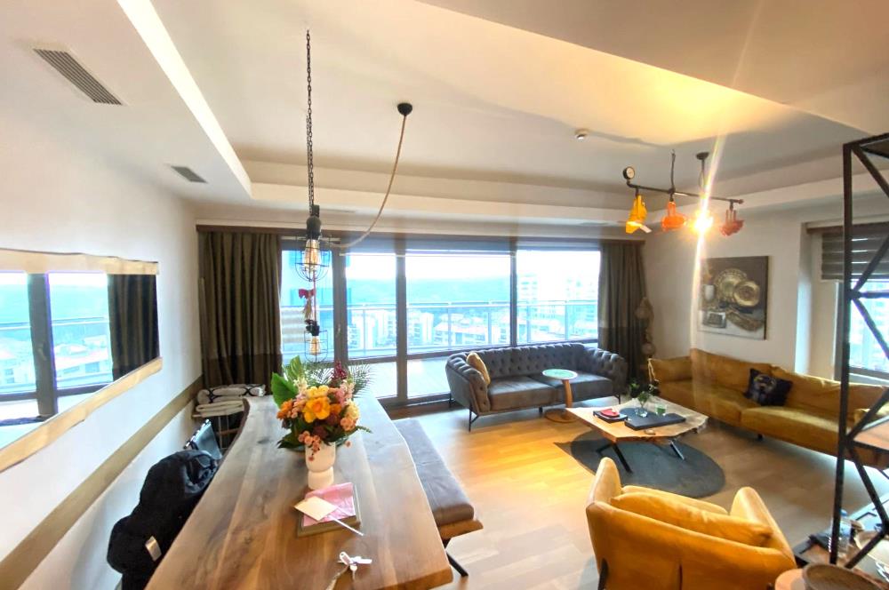 Ağaoğlu Maslak 1453'te Lüks, Full Eşyalı Kiralık Daire