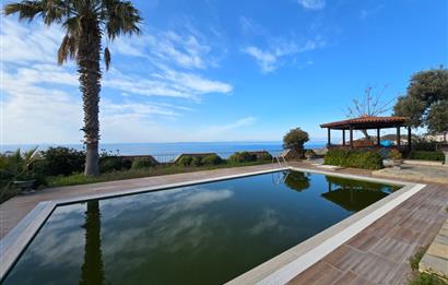 BODRUM YALIKAVAK SEBA PRESTİJ SİTESİNDE DENİZ MANZARALI LÜKS VİLLA