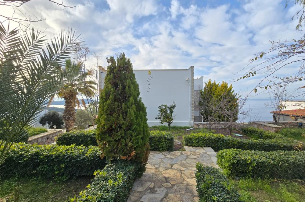 BODRUM YALIKAVAK SEBA PRESTİJ SİTESİNDE DENİZ MANZARALI LÜKS VİLLA