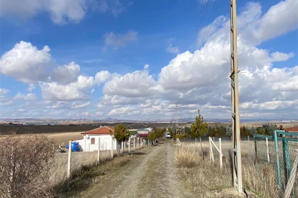 GÖKÇEHÜYÜK'TE KÖŞE PARSEL SATILIK BAHÇE