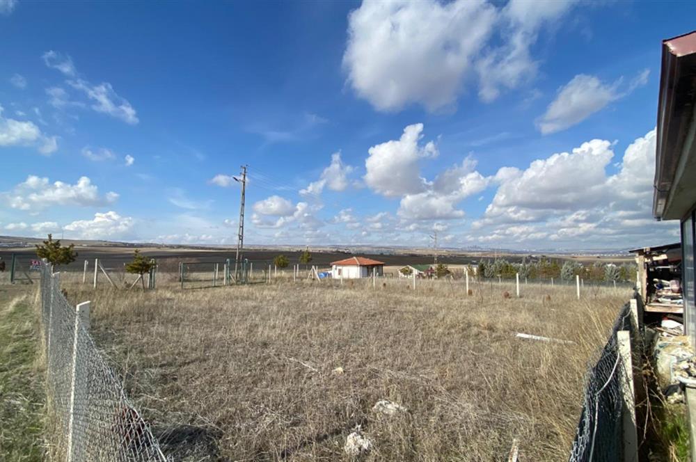 GÖKÇEHÜYÜK'TE KÖŞE PARSEL SATILIK BAHÇE