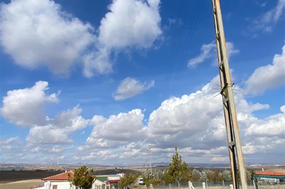 GÖKÇEHÜYÜK'TE KÖŞE PARSEL SATILIK BAHÇE