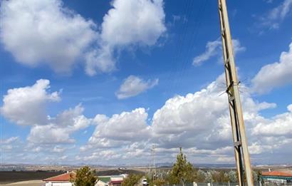 GÖKÇEHÜYÜK'TE KÖŞE PARSEL SATILIK BAHÇE