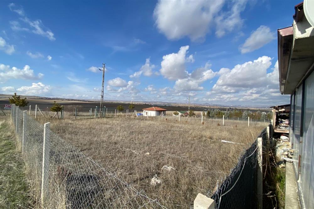 GÖKÇEHÜYÜK'TE KÖŞE PARSEL SATILIK BAHÇE