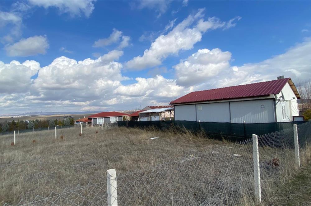 GÖKÇEHÜYÜK'TE KÖŞE PARSEL SATILIK BAHÇE