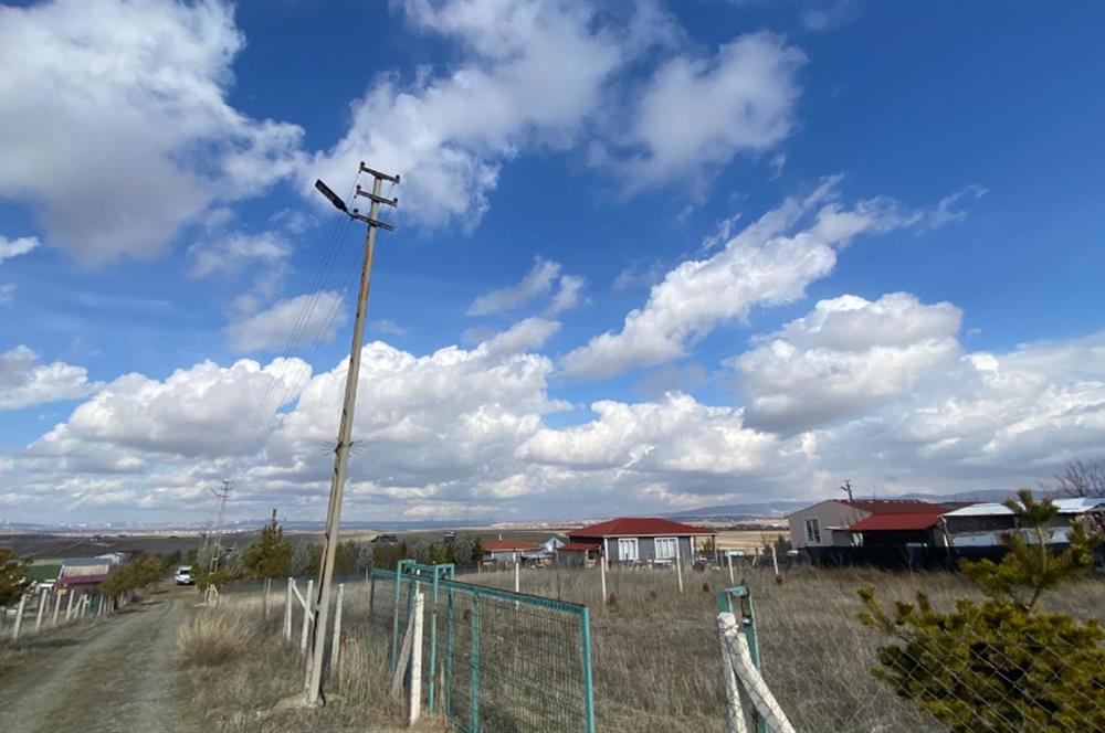 GÖKÇEHÜYÜK'TE KÖŞE PARSEL SATILIK BAHÇE