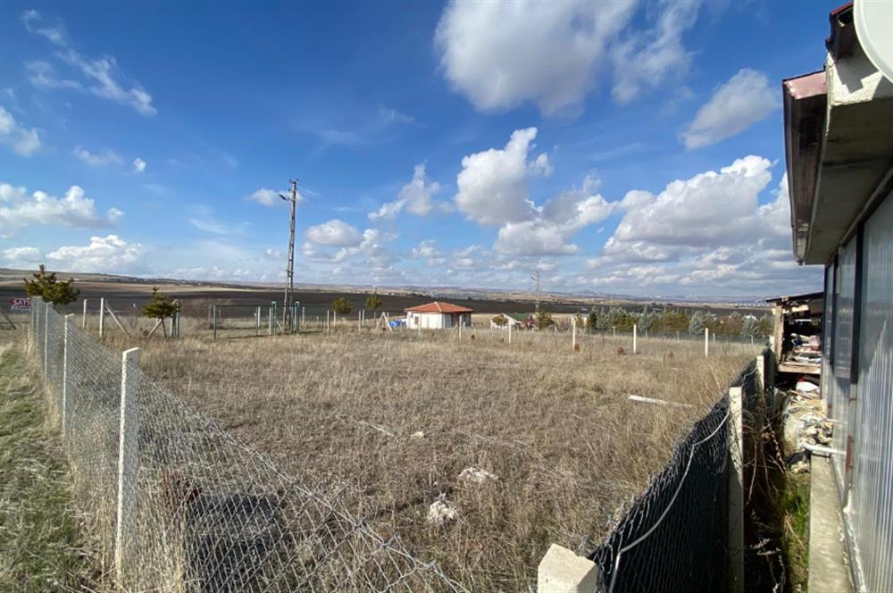 GÖKÇEHÜYÜK'TE KÖŞE PARSEL SATILIK BAHÇE