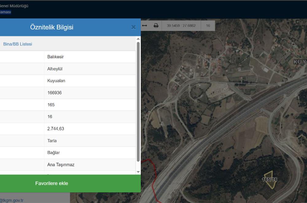 CENTTURY 21 BAL DANIŞMANLIK'DAN  KUYUALAN MAHALLESİNDE SATILIK TARLA 