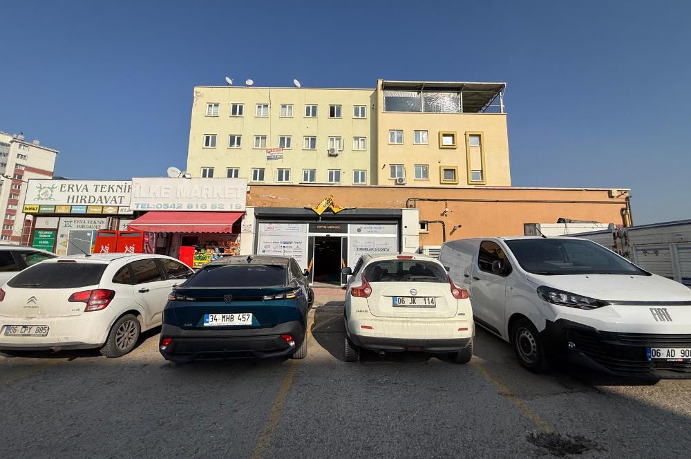 OSTİM FATİH İŞ MERKEZİNDE 175 M2 SATILIK DÜKKAN