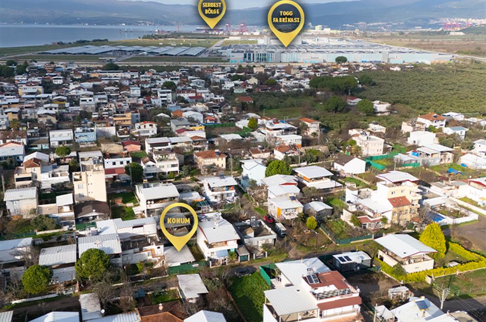 C21 Cius; Gemlik Gençali’de Bahçeli Tek Katlı Müstakil Ev