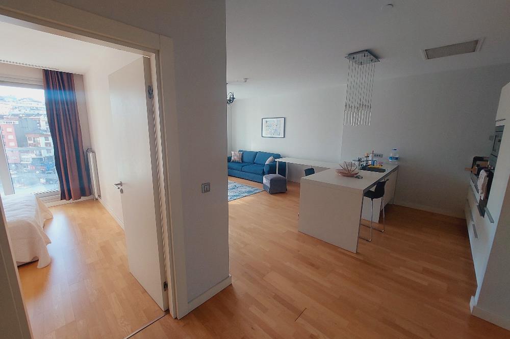 ANTHİLL RESİDENCE'TA KOMPLE EŞYALI 1+1 KİRALIK DAİRE