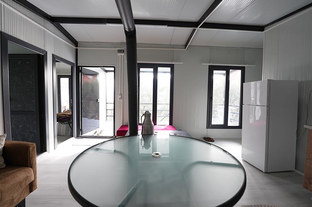 C21 Cius; Kumsaz’da Bahçeli–Teraslı Yazlık Prefabrik Ev