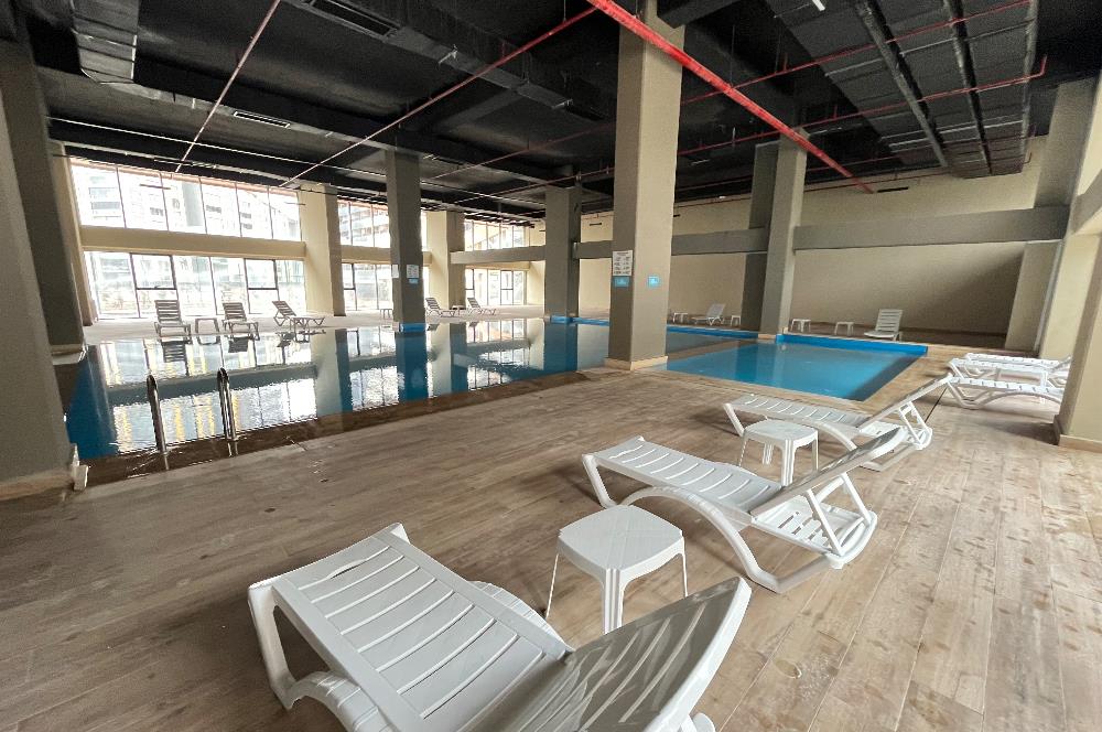 İNCEK TAŞPINAR NEVAPORTTA 1+1 MOBİLYALI GÖL MANZARALI DAİRE