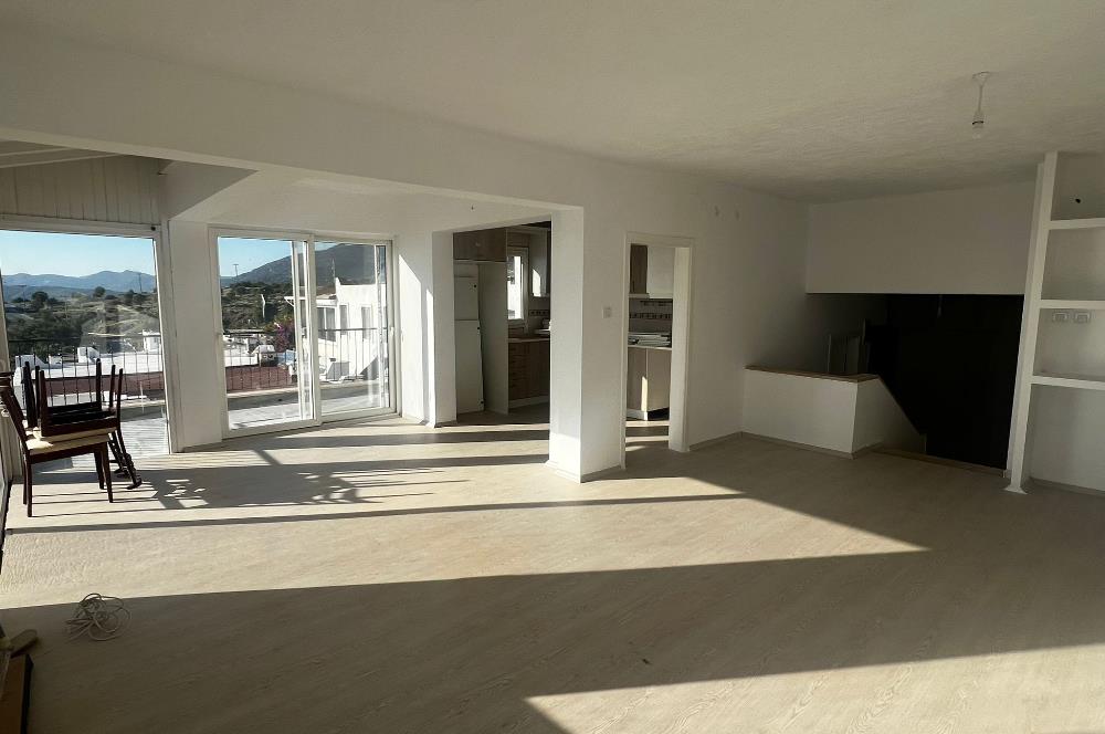 Bodrum ve Koyları Manzaralı Kiralık  3+1 Daire