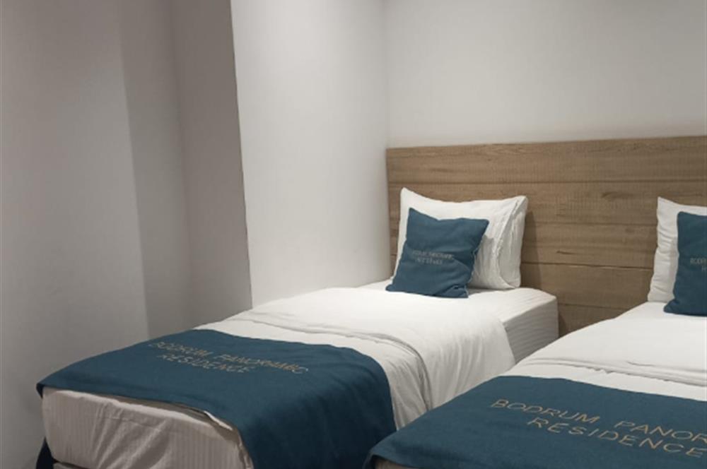 Bodrum Merkezde Otel Konforu: Sıfır Eşyalı, Manzaralı, Full Hizmetli Daireler (2+1) 