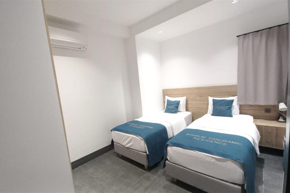 Bodrum Merkezde Otel Konforu: Sıfır Eşyalı, Manzaralı, Full Hizmetli Daireler (Stüdyo ve 1+1)