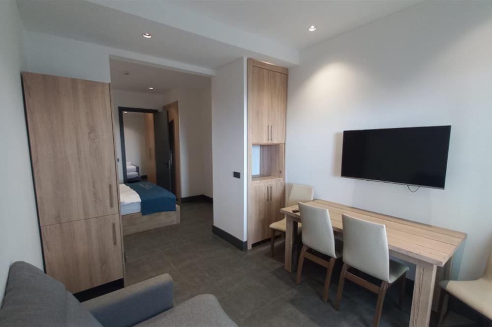 Bodrum Merkezde Otel Konforu: Sıfır Eşyalı, Manzaralı, Full Hizmetli Daireler (Stüdyo ve 1+1)