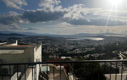 Bodrum ve Koyları Manzaralı Kiralık  3+1 Daire