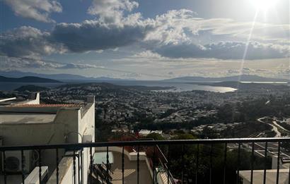 Bodrum ve Koyları Manzaralı Kiralık  3+1 Daire