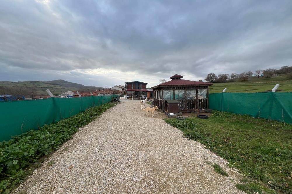 C21 BAL'DAN OVACIK MAH. 1152M2 ARAZİ İÇİNDE 2 KATLI AHŞAP EV