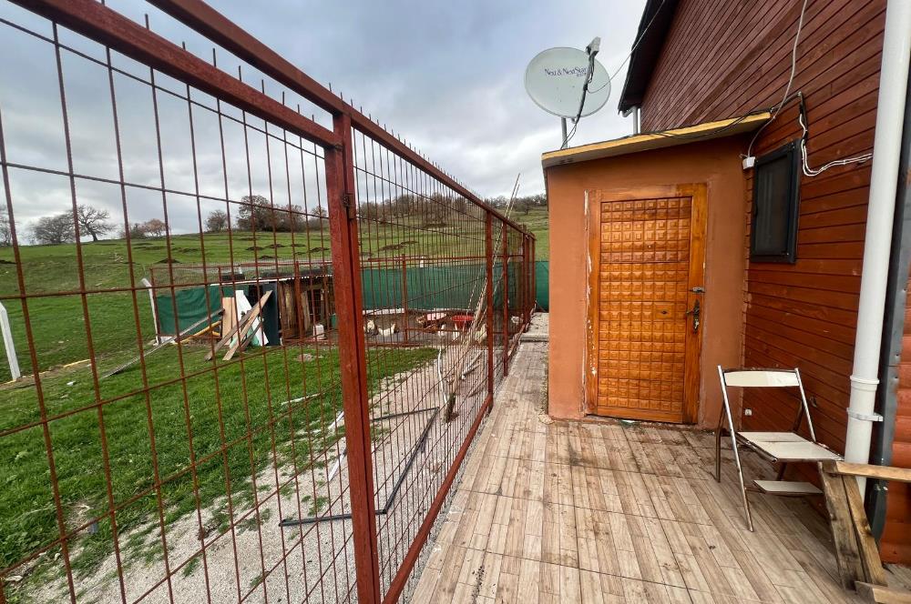 C21 BAL'DAN OVACIK MAH. 1152M2 ARAZİ İÇİNDE 2 KATLI AHŞAP EV