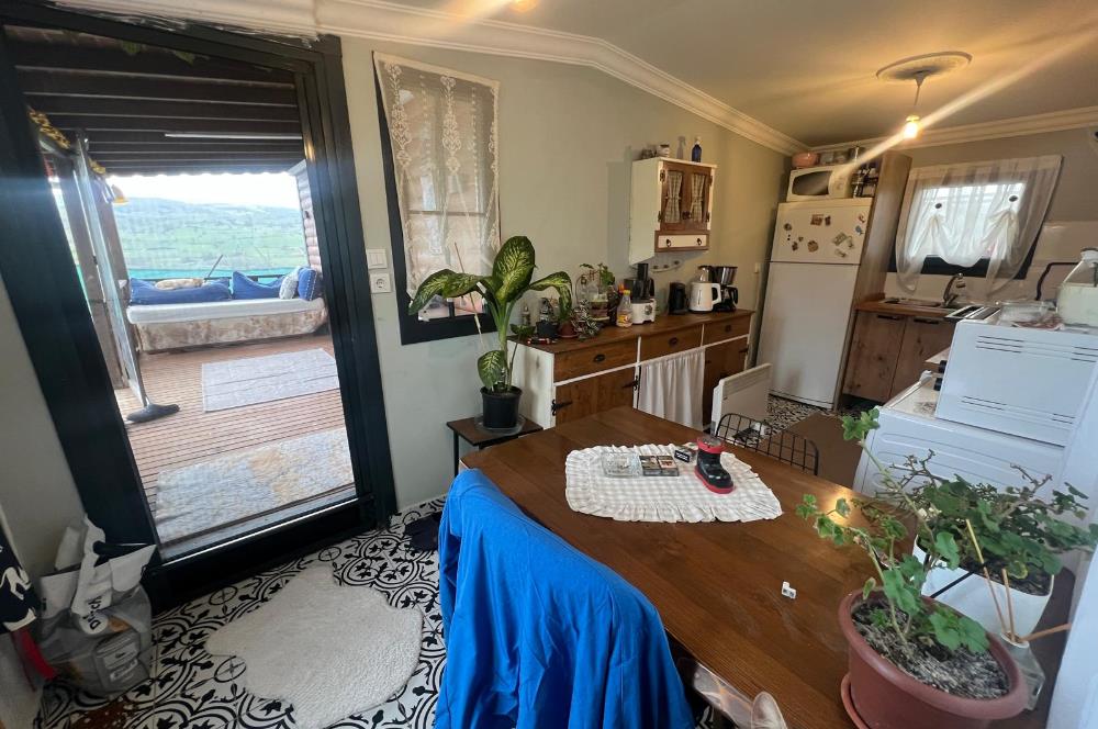 C21 BAL'DAN OVACIK MAH. 1152M2 ARAZİ İÇİNDE 2 KATLI AHŞAP EV