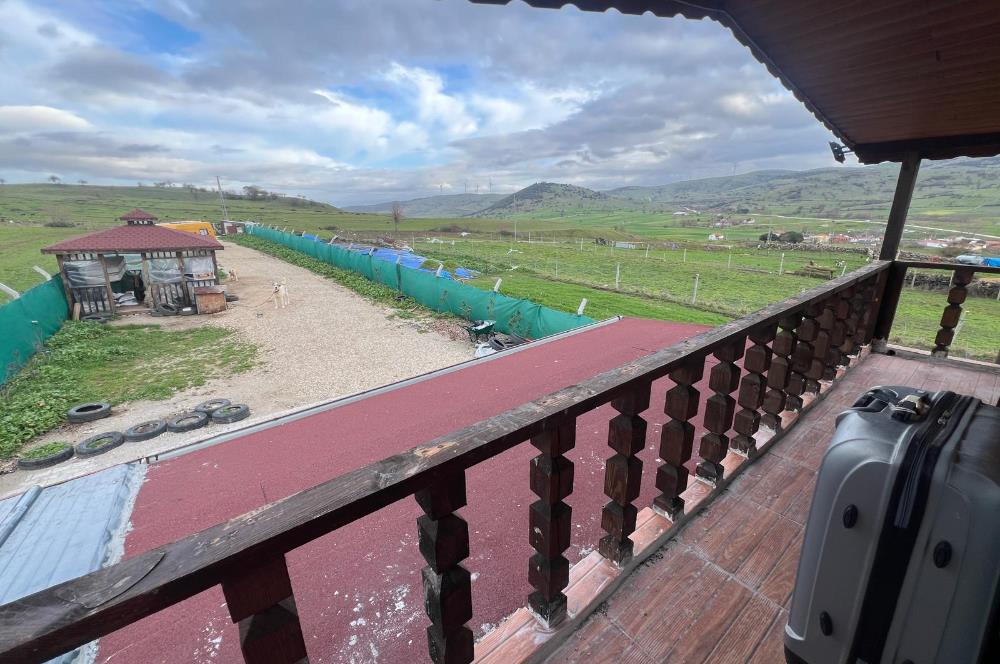 C21 BAL'DAN OVACIK MAH. 1152M2 ARAZİ İÇİNDE 2 KATLI AHŞAP EV