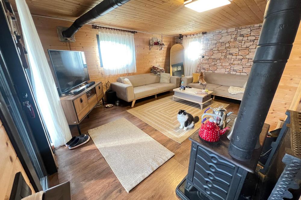 C21 BAL'DAN OVACIK MAH. 1152M2 ARAZİ İÇİNDE 2 KATLI AHŞAP EV