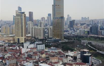 KOZYATAĞI MESA KOZ PLAZA, 24. KATTA SATILIK KAT MÜLKİYETLİ 3+1 OFİS