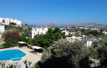 Bodrum Yalıkavak Site İçi Deniz Manzaralı Yazlık Kiralık Dubleks