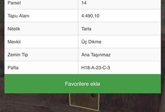 ÇANAKKALE BİGA PEKMEZLİ ÜÇ DİKME MEVKİNDE SATILIK TARLA - 1 - 31881