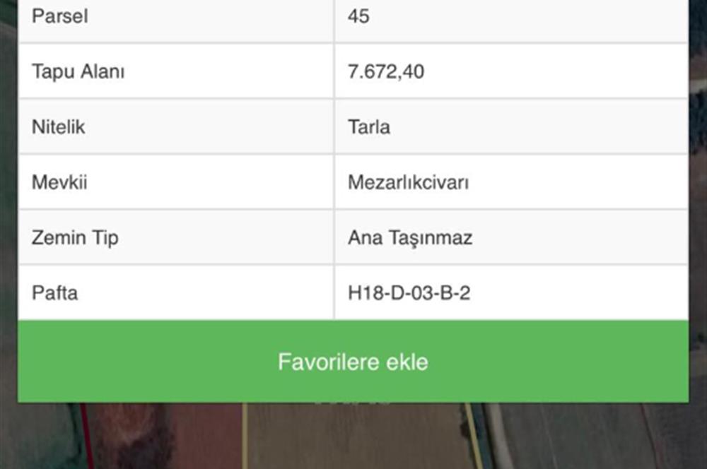 ÇANAKKALE BİGA PEKMEZLİ KÖYÜ MEZARLIK CİVARI SATILIK TARLA