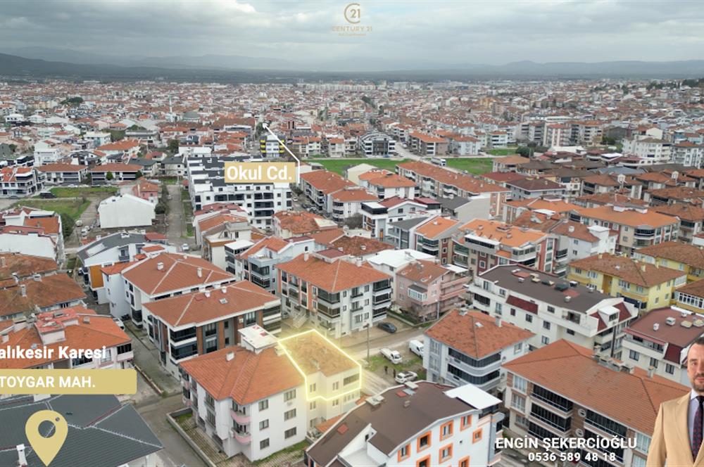 Maltepe Okullar Bölgesinde Köşe Konum Satılık 3+1 Daire 