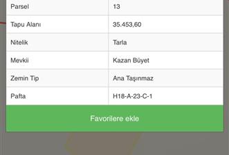 ÇANAKKALE BİGA PEKMEZLİ KÖYÜ KAZAN BÜYET MEVKİNDE SATILIK TARLA - 2 - 31880