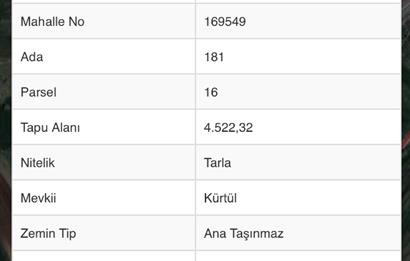 C21 LOCA’DAN BURSA-İZMİR YOLU YATIRIM FIRSATI TARLA 