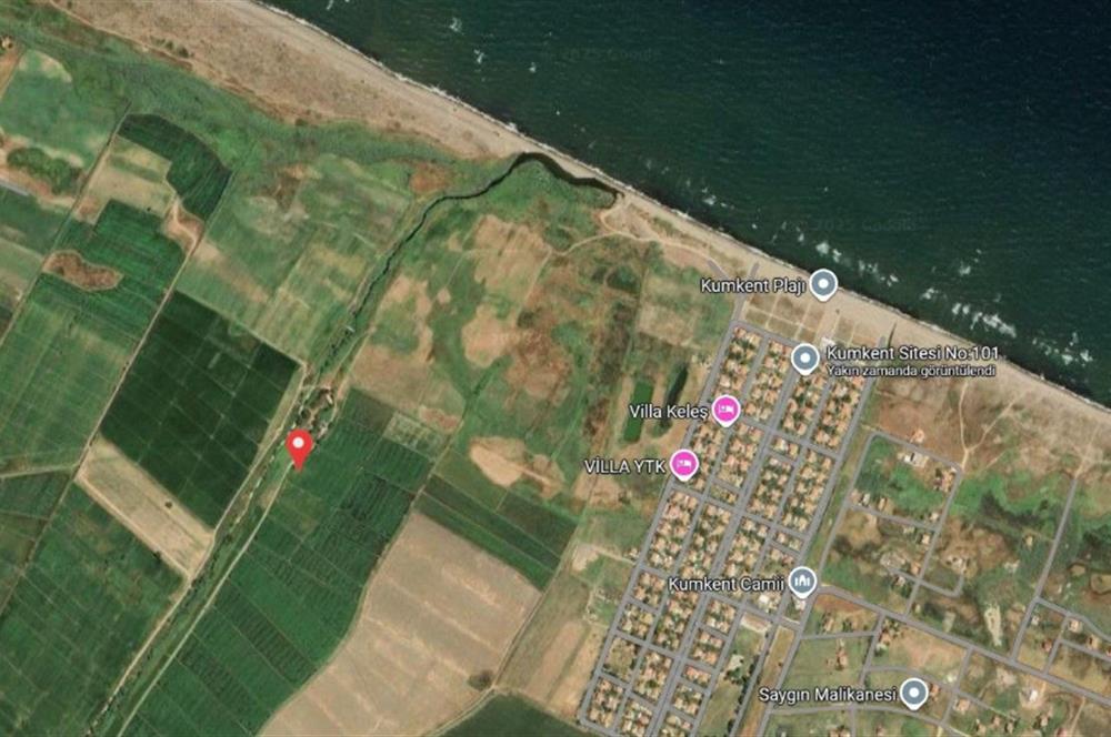 ÇANAKKALE BİGA BOZLAR KÖYÜ 495 m² VİLLA İMARLI YATIRIMLIK ARSA