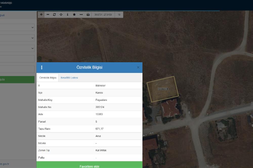 CENTURY 21 Bal'dan Paşaalanı Okullar Bölgesi' nde 1+1 Kiralık Dairealık 