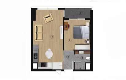 Ostim Serhatta Relax Caddede | Merkezi Konumda, Yeni Nesil 1+1