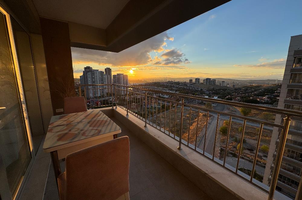 INCEK MİLLET VEKİLİ KONUTLARIN’DA YENİ YAPI VE MOBİLYALI 11. KAT SATILIK DAIRE