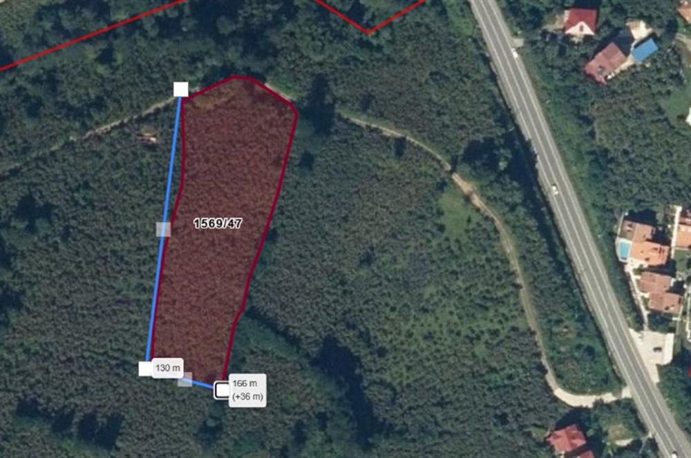 ORDU PERŞEMBE ÇERLİ’DE TURİZM İMARLI, YATIRIMA HAZIR 5.856 m² EMSALSİZ ARSA