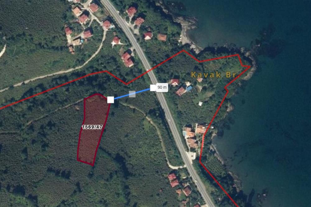 ORDU PERŞEMBE ÇERLİ’DE TURİZM İMARLI, YATIRIMA HAZIR 5.856 m² EMSALSİZ ARSA
