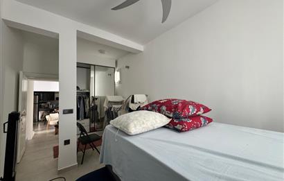 Bodrum Merkezde Eşyalı Kiralık 1+1 Temiz Bahçe Katı Daire