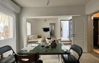 Bodrum Merkezde Eşyalı Kiralık 1+1 Temiz Bahçe Katı Daire