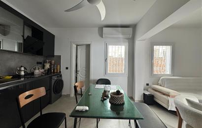 Bodrum Merkezde Eşyalı Kiralık 1+1 Temiz Bahçe Katı Daire