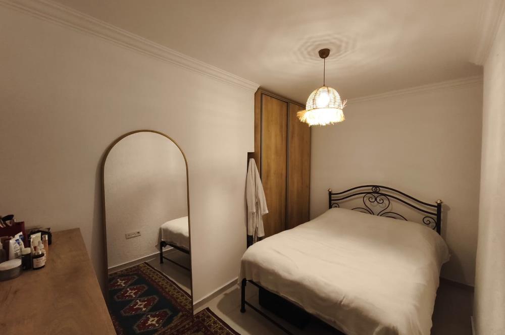 Bodrum Kumbahçe’de Denize 300 Metre Mesafede 2+1 Bahçe Katı | Full Renovasyon